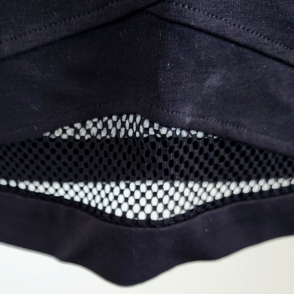 Guess Sexy Mesh Top and Skirt | Black | Large - Picture 7 of 7